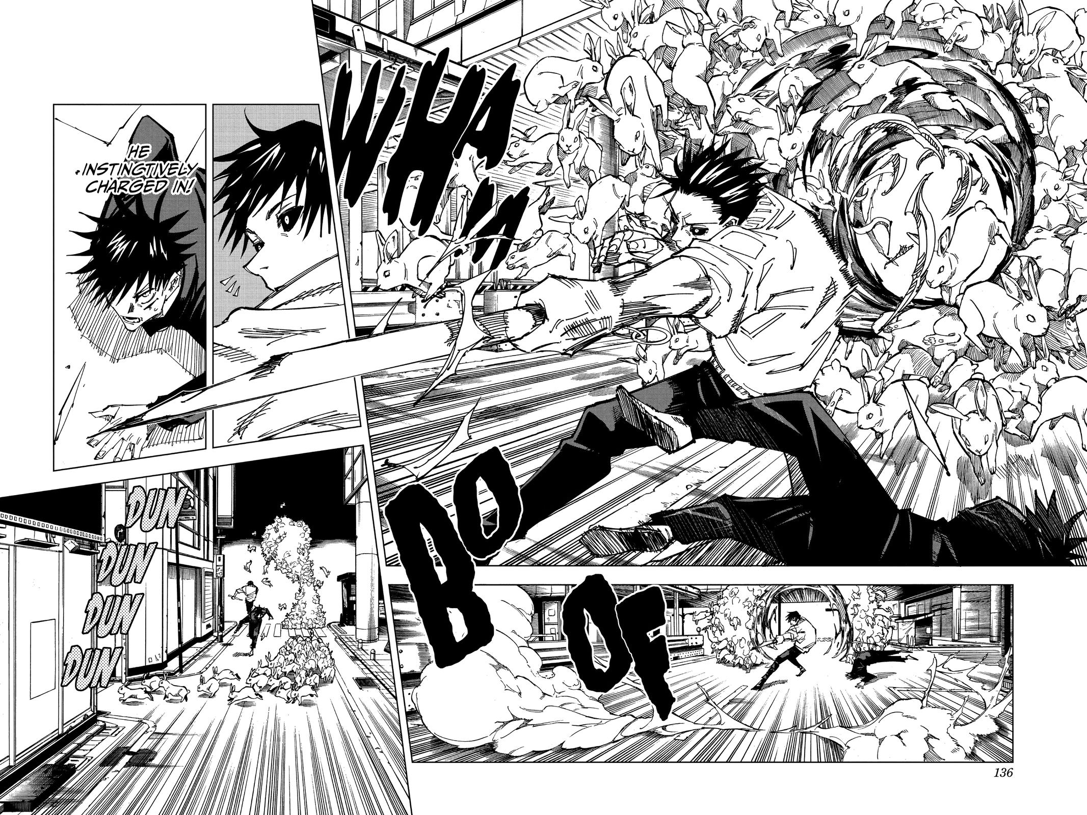 Jujutsu Kaisen Manga Chapter 113 page 4 - The Shibuya Incident, Part 31 scene