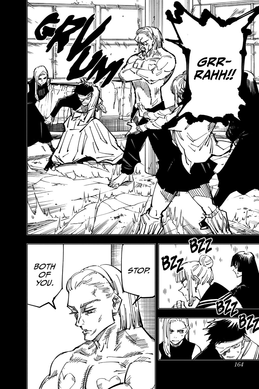 Jujutsu Kaisen Manga Chapter 114 page 12 - The Shibuya Incident, Part 32 scene
