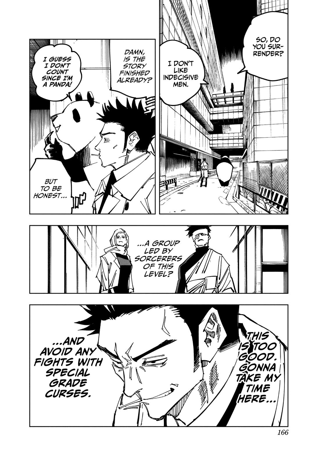 Jujutsu Kaisen Manga Chapter 114 page 14 - The Shibuya Incident, Part 32 scene