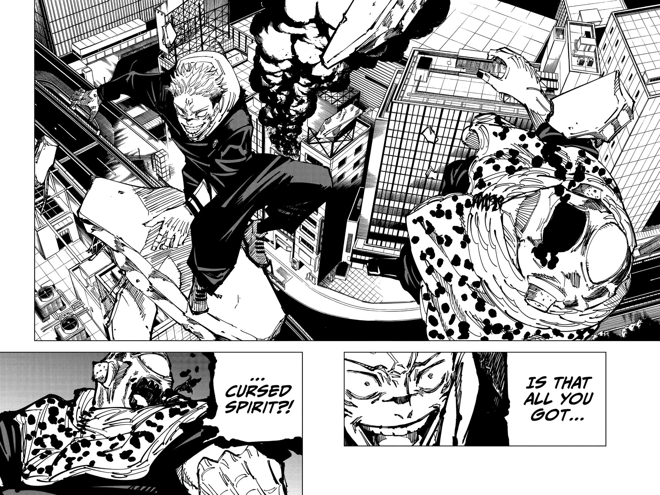 Jujutsu Kaisen Manga Chapter 114 page 18 - The Shibuya Incident, Part 32 scene
