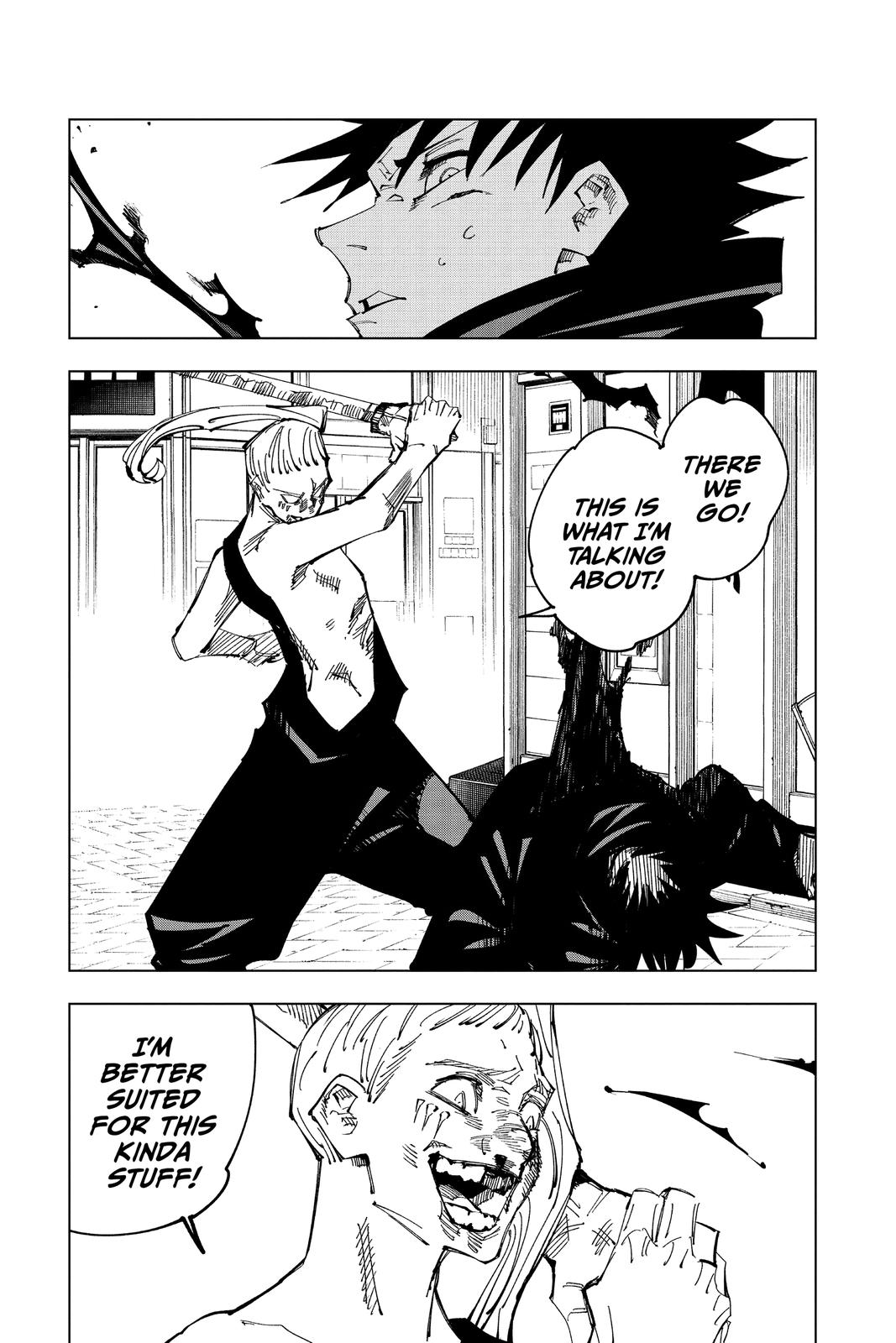 Jujutsu Kaisen Manga Chapter 114 page 3 - The Shibuya Incident, Part 32 scene