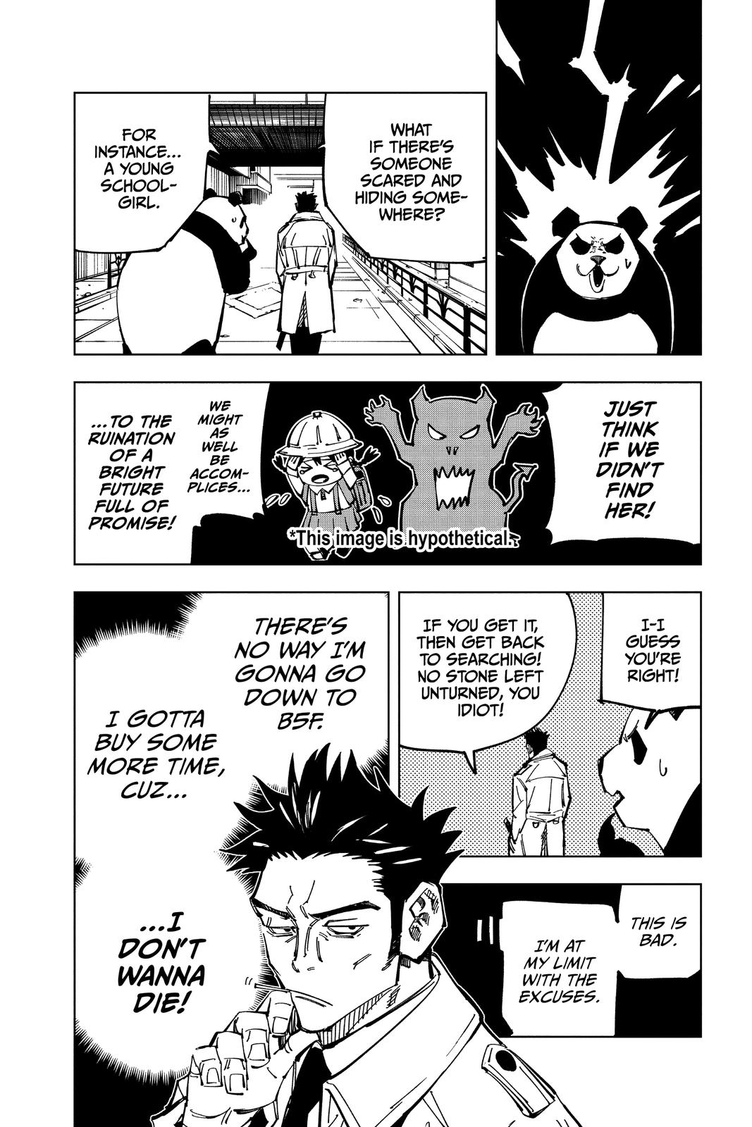 Jujutsu Kaisen Manga Chapter 114 page 5 - The Shibuya Incident, Part 32 scene