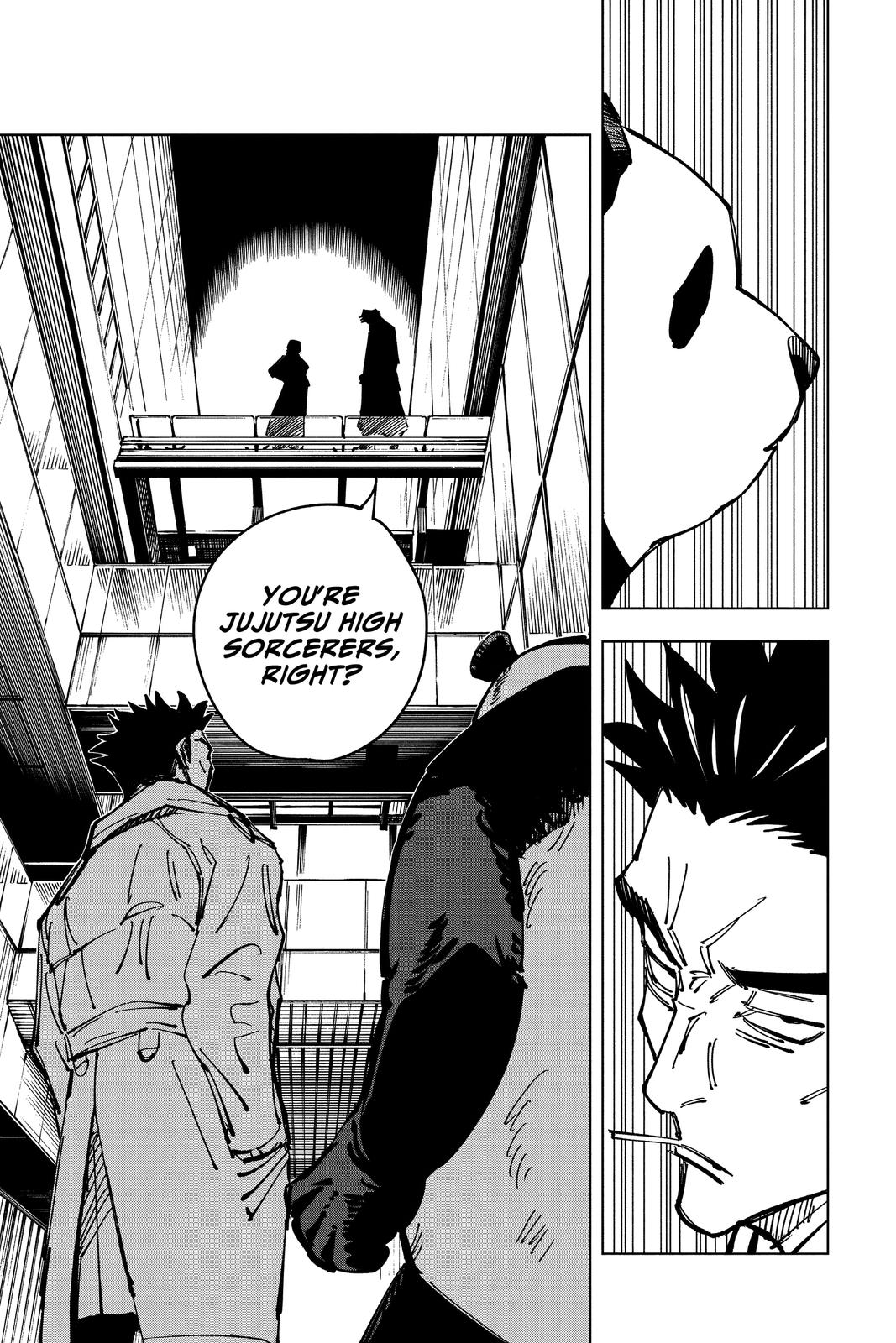Jujutsu Kaisen Manga Chapter 114 page 7 - The Shibuya Incident, Part 32 scene