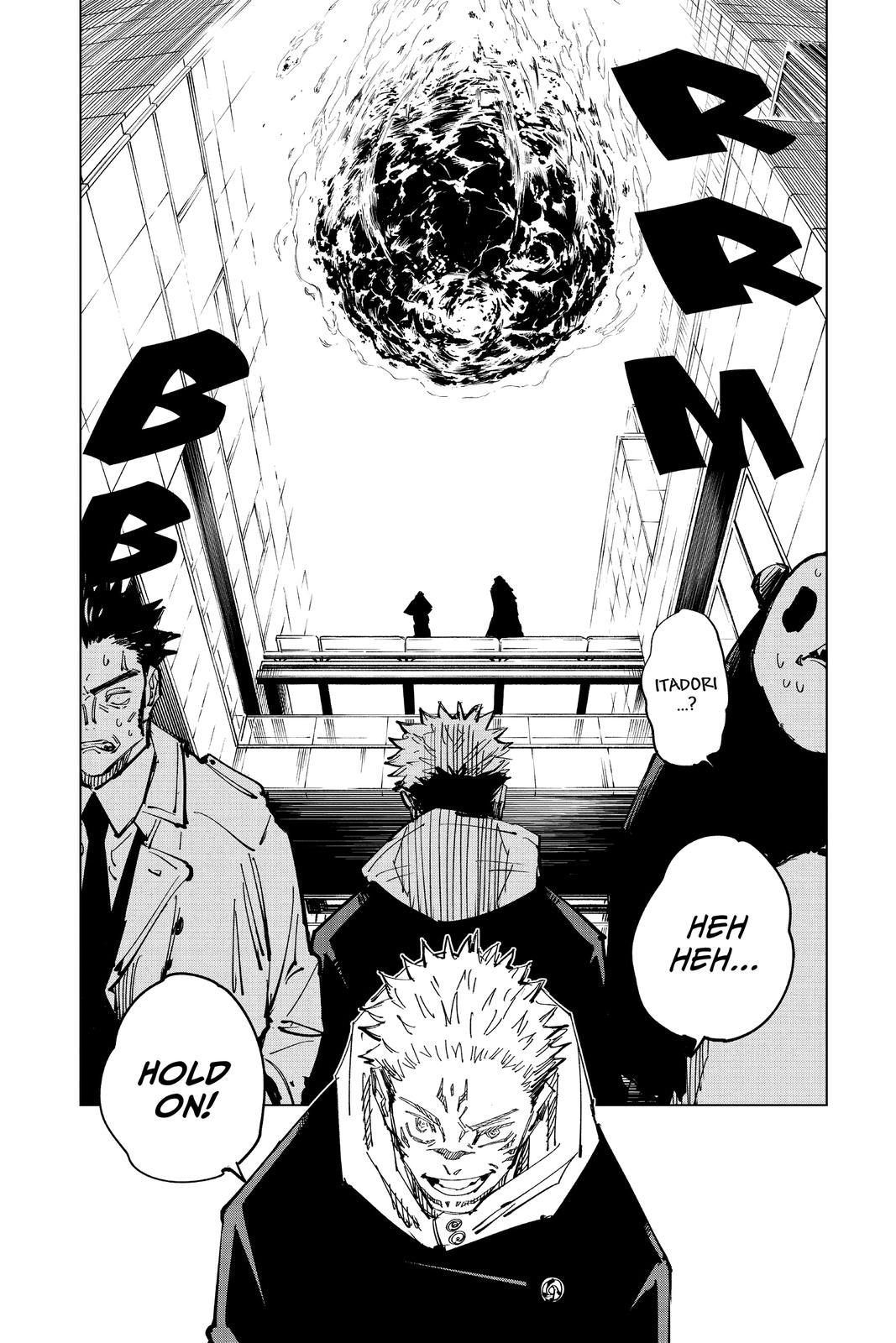 Jujutsu Kaisen Manga Chapter 115 page 12 - The Shibuya Incident, Part 33 scene