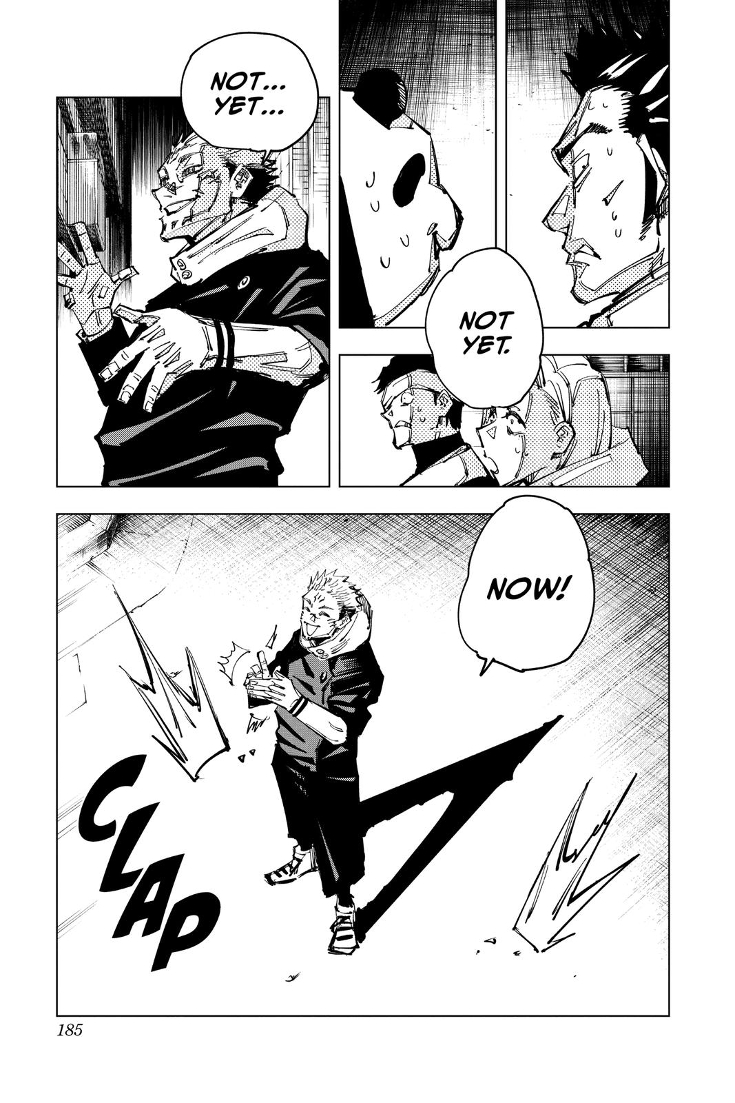 Jujutsu Kaisen Manga Chapter 115 page 13 - The Shibuya Incident, Part 33 scene