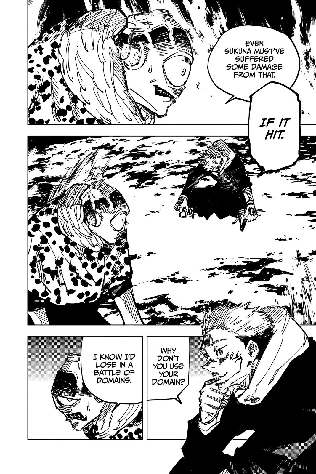 Jujutsu Kaisen Manga Chapter 115 page 15 - The Shibuya Incident, Part 33 scene