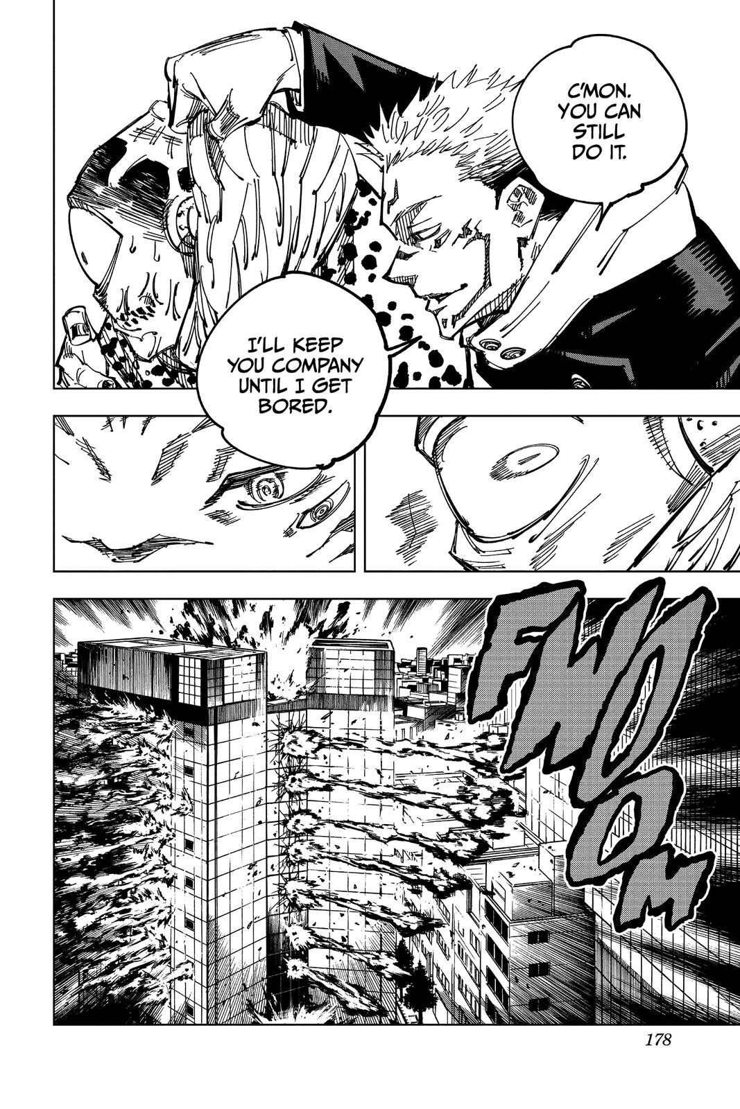 Jujutsu Kaisen Manga Chapter 115 page 6 - The Shibuya Incident, Part 33 scene