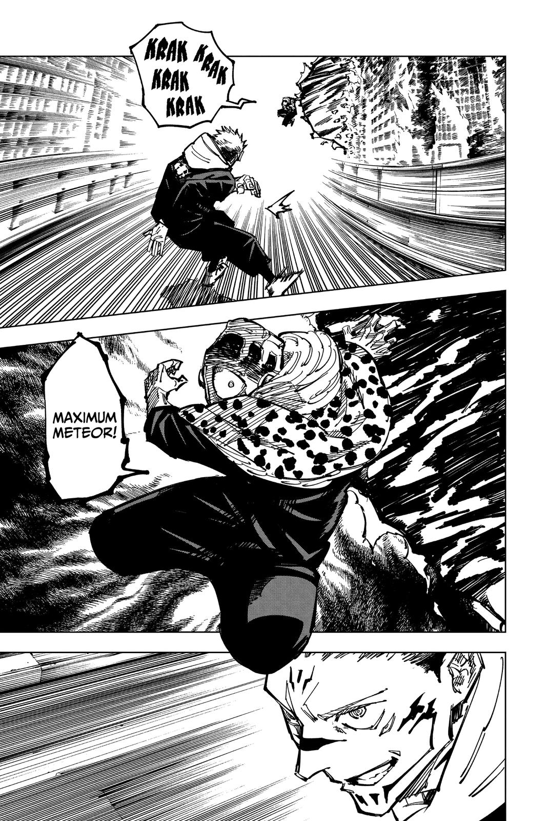 Jujutsu Kaisen Manga Chapter 115 page 7 - The Shibuya Incident, Part 33 scene
