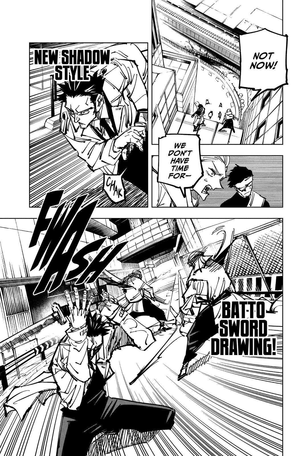 Jujutsu Kaisen Manga Chapter 115 page 9 - The Shibuya Incident, Part 33 scene