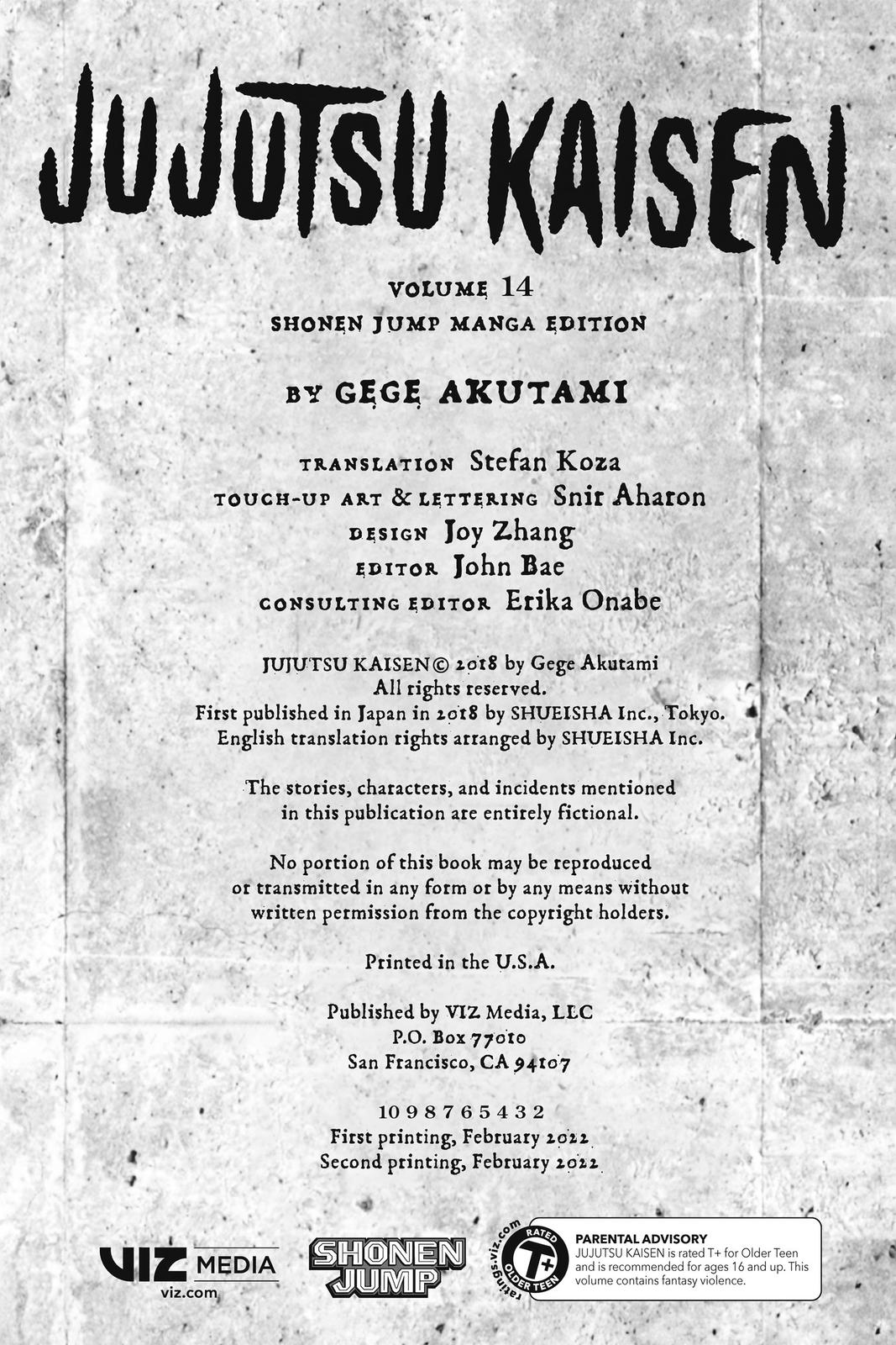 Jujutsu Kaisen Manga Chapter 116 page 3 - The Shibuya Incident, Part 34 scene