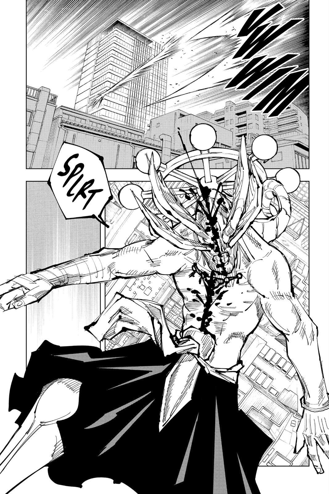 Jujutsu Kaisen Manga Chapter 118 page 11 - The Shibuya Incident, Part 36 scene