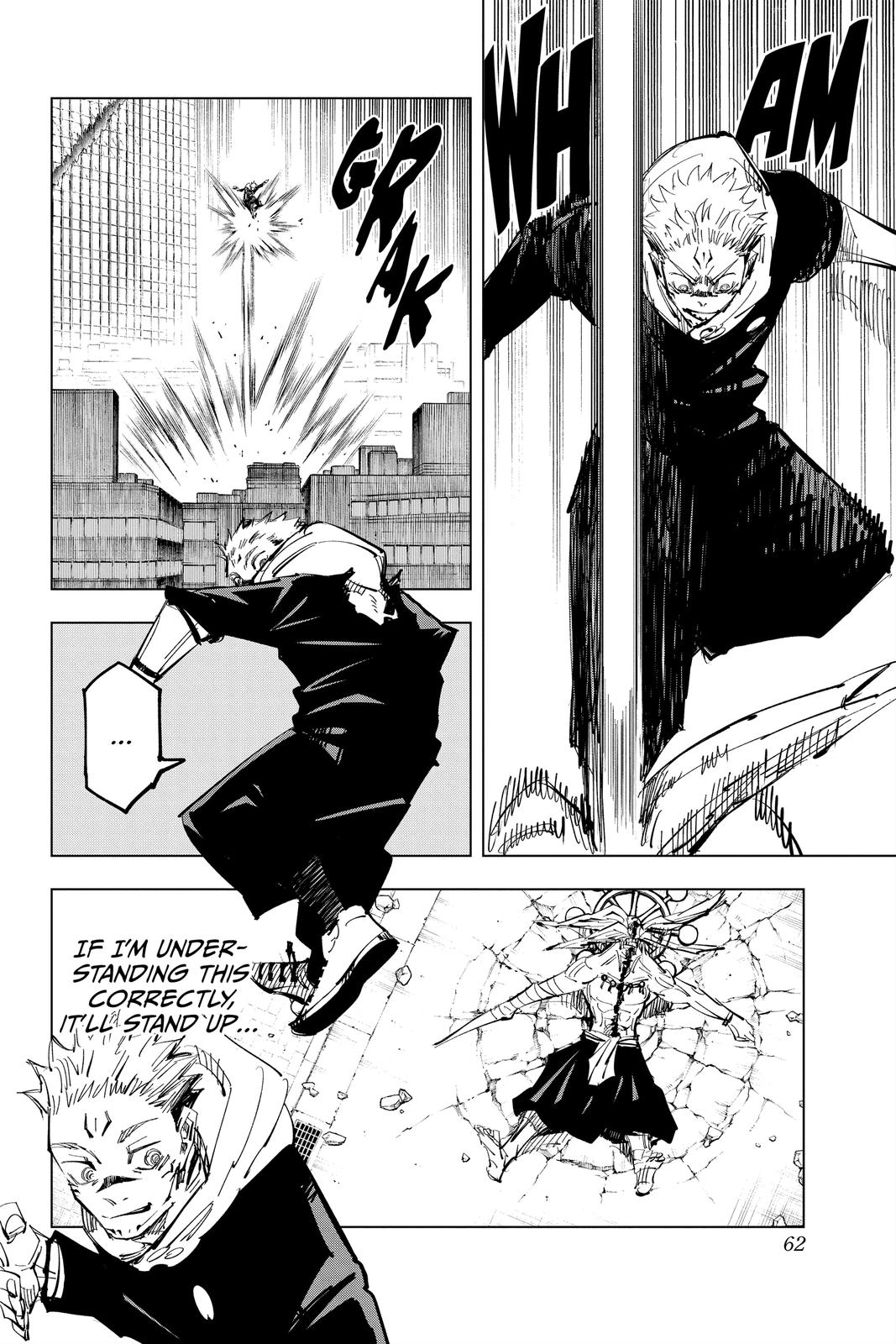 Jujutsu Kaisen Manga Chapter 118 page 12 - The Shibuya Incident, Part 36 scene