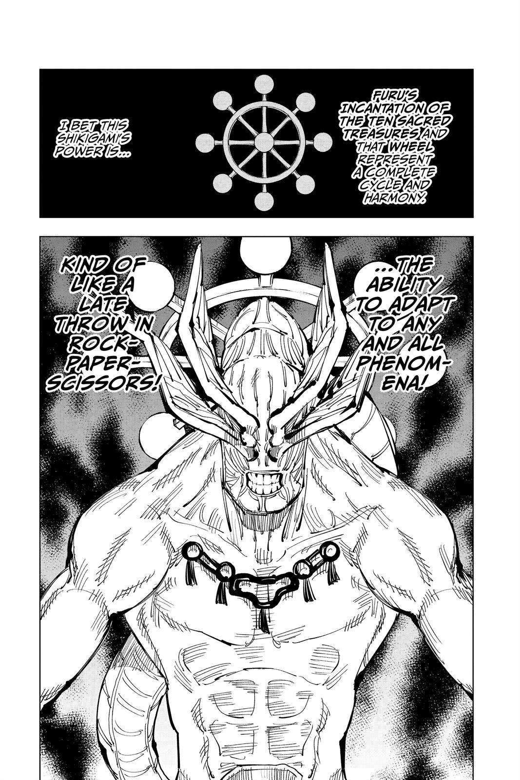 Jujutsu Kaisen Manga Chapter 118 page 15 - The Shibuya Incident, Part 36 scene