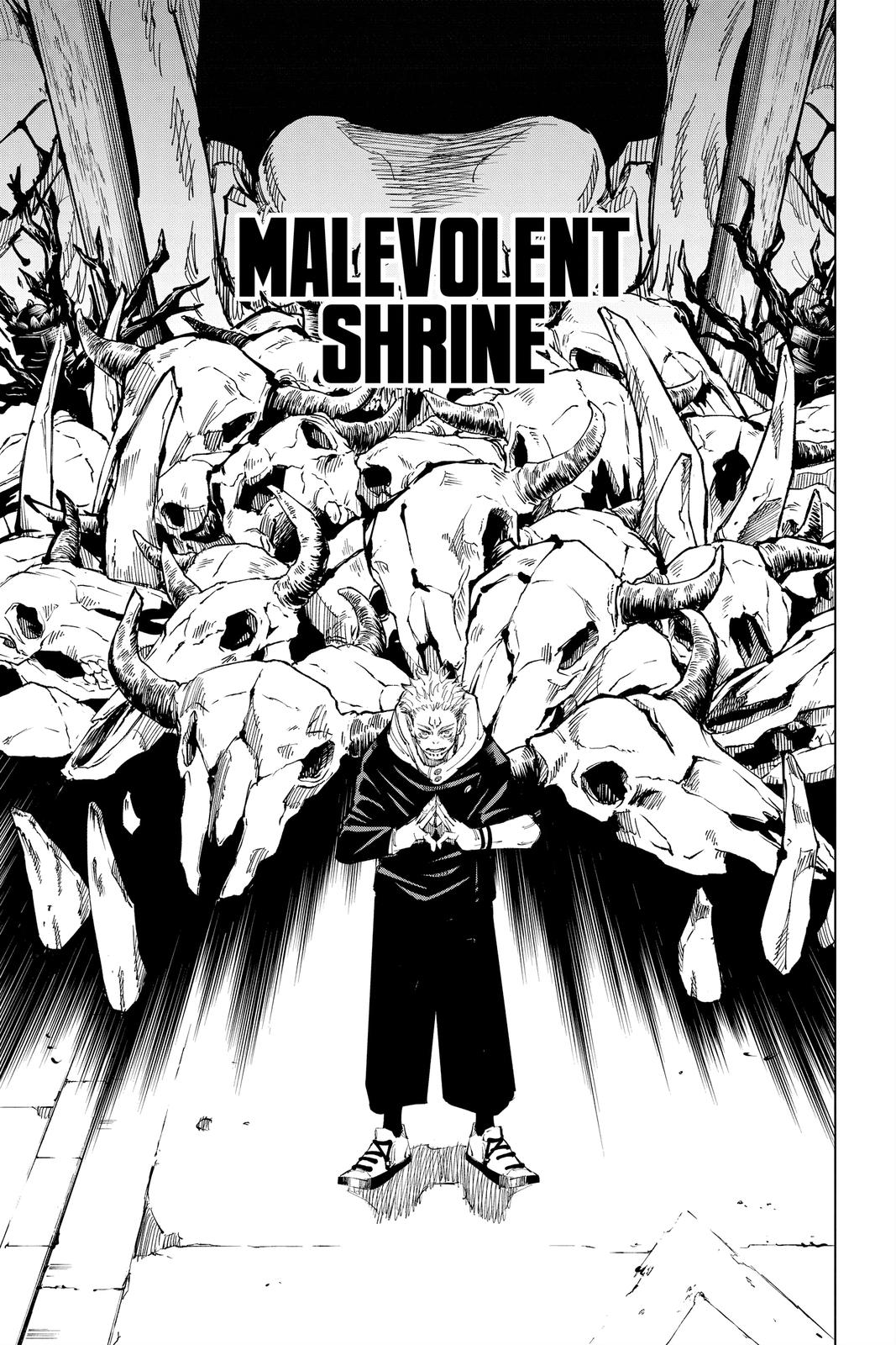 Jujutsu Kaisen Manga Chapter 118 page 17 - The Shibuya Incident, Part 36 scene