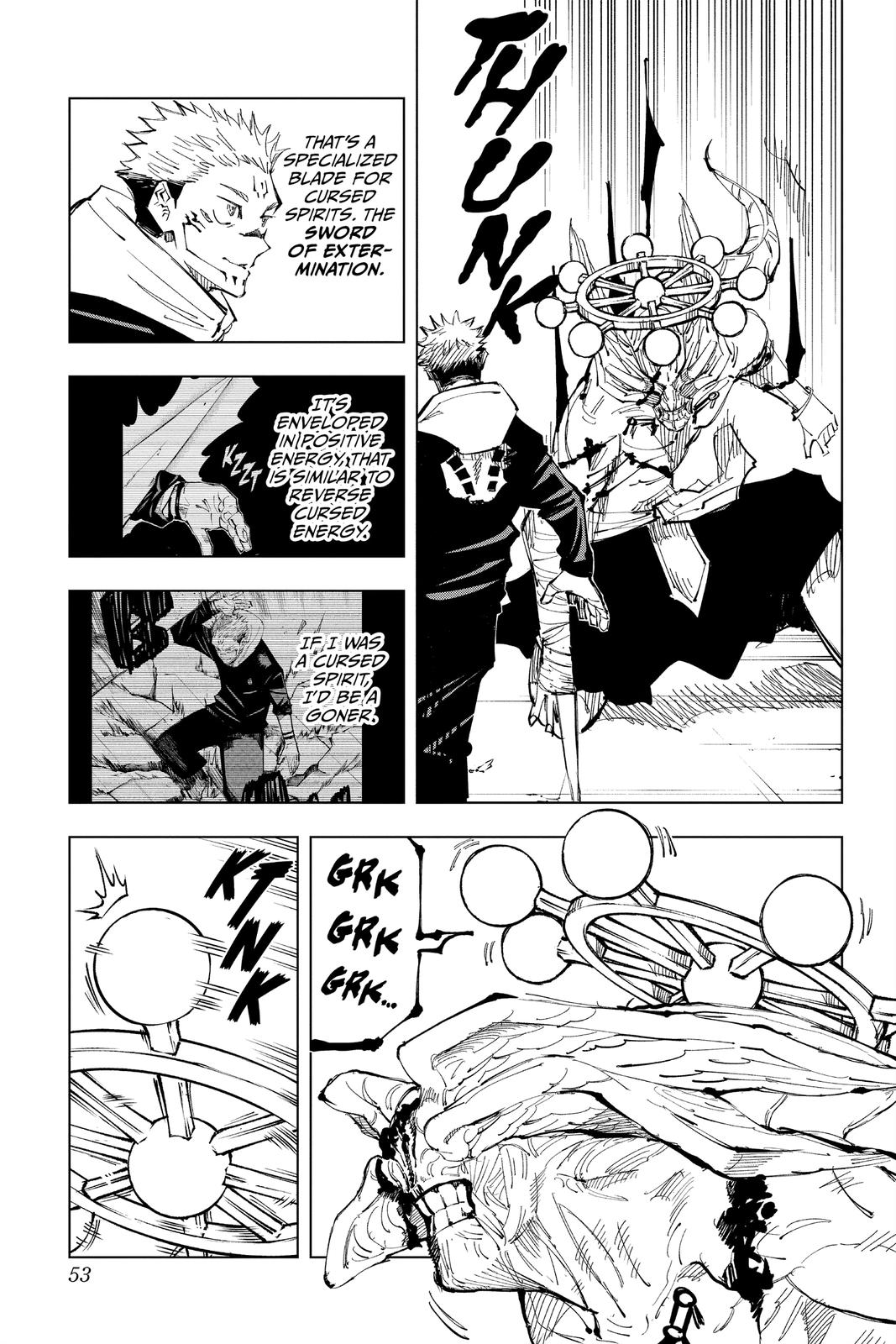 Jujutsu Kaisen Manga Chapter 118 page 5 - The Shibuya Incident, Part 36 scene