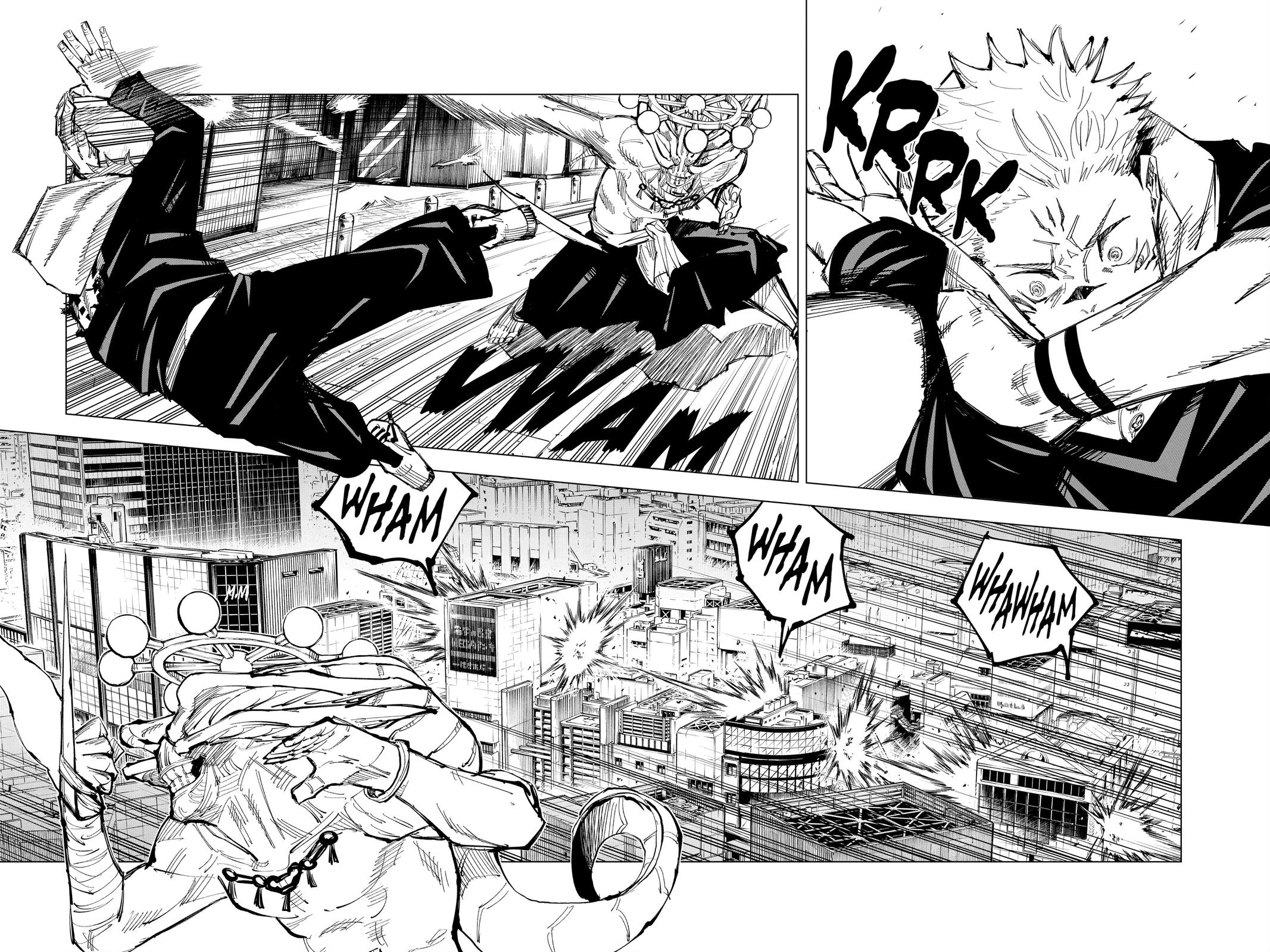 Jujutsu Kaisen Manga Chapter 118 page 8 - The Shibuya Incident, Part 36 scene