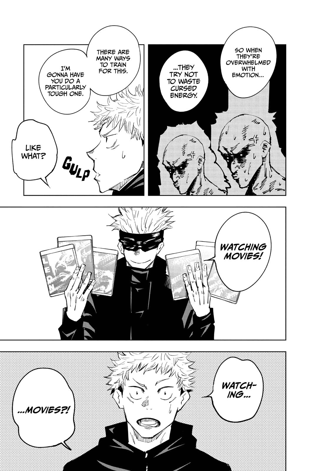 Jujutsu Kaisen Manga Chapter 12 page 19 - Pushing Forward scene