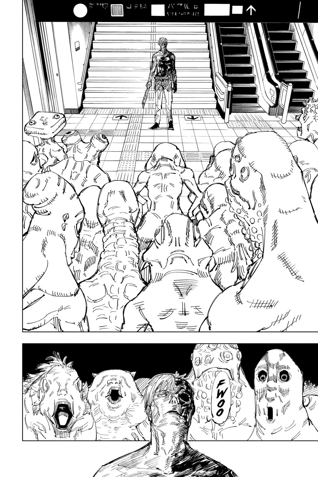 Jujutsu Kaisen Manga Chapter 120 page 10 - The Shibuya Incident, Part 38 scene