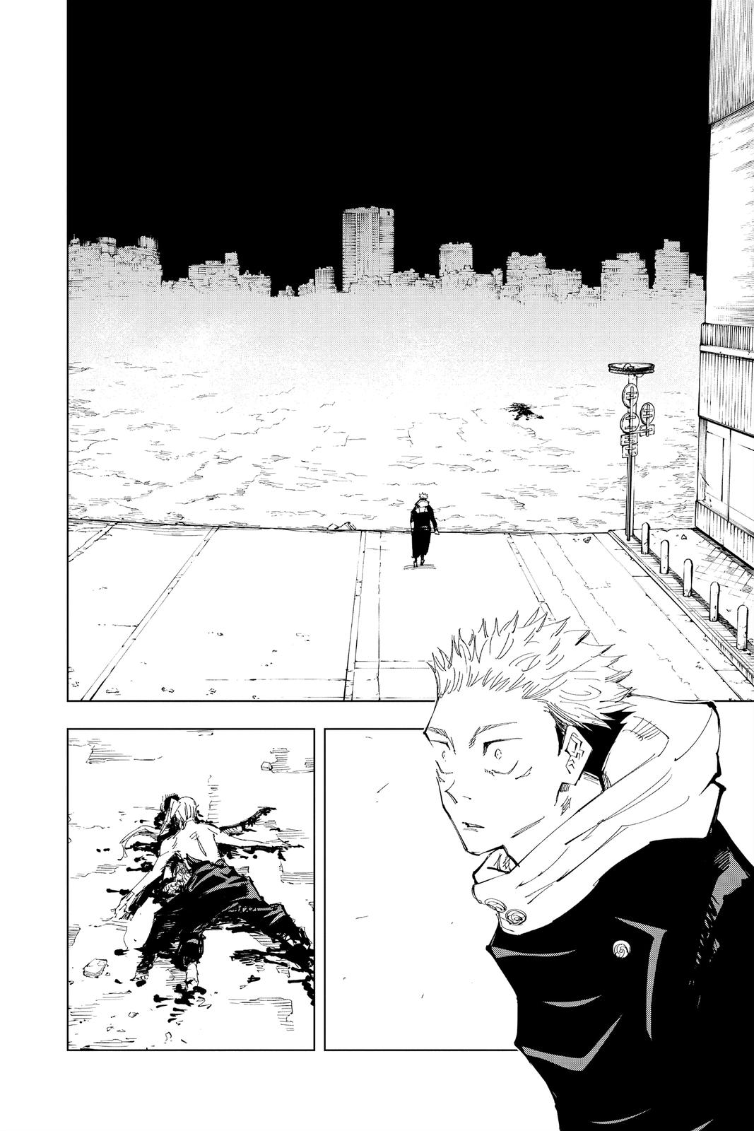 Jujutsu Kaisen Manga Chapter 120 page 2 - The Shibuya Incident, Part 38 scene