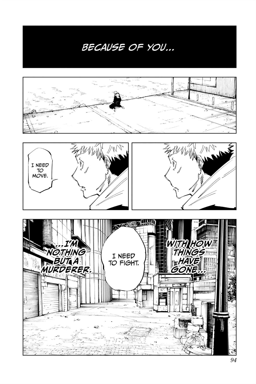 Jujutsu Kaisen Manga Chapter 120 page 6 - The Shibuya Incident, Part 38 scene