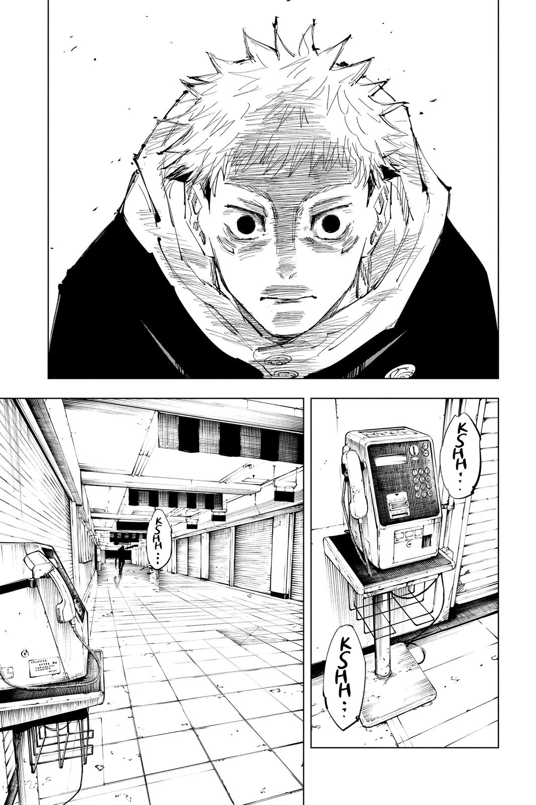 Jujutsu Kaisen Manga Chapter 120 page 7 - The Shibuya Incident, Part 38 scene