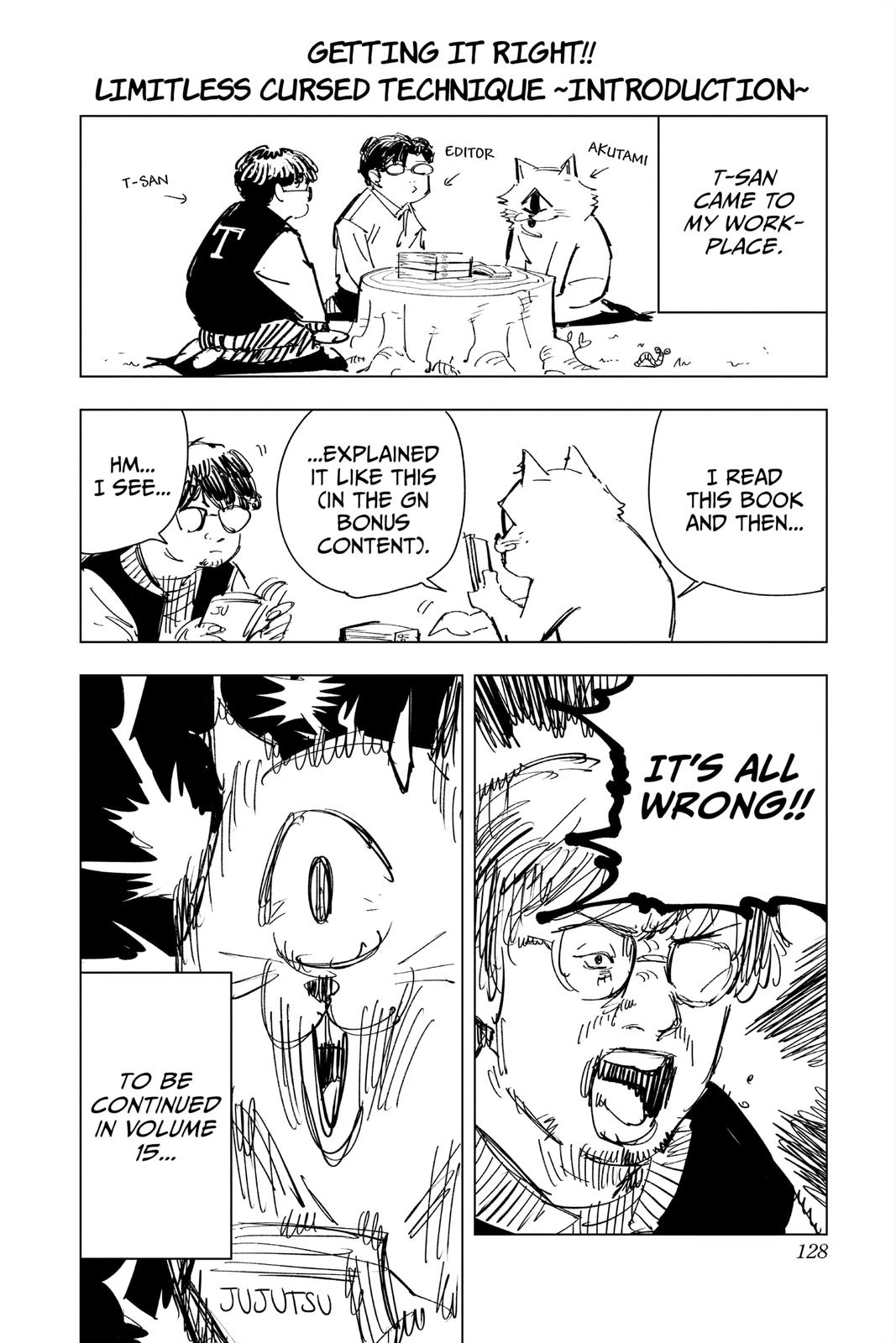 Jujutsu Kaisen Manga Chapter 121 page 19 - The Shibuya Incident, Part 39 scene