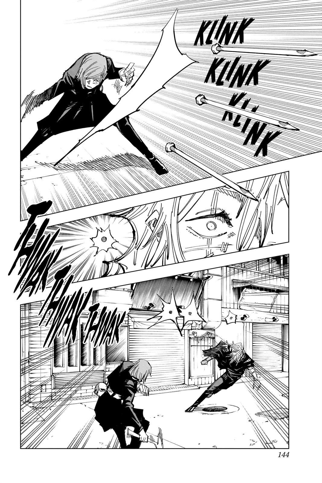 Jujutsu Kaisen Manga Chapter 122 page 16 - The Shibuya Incident, Part 40 scene