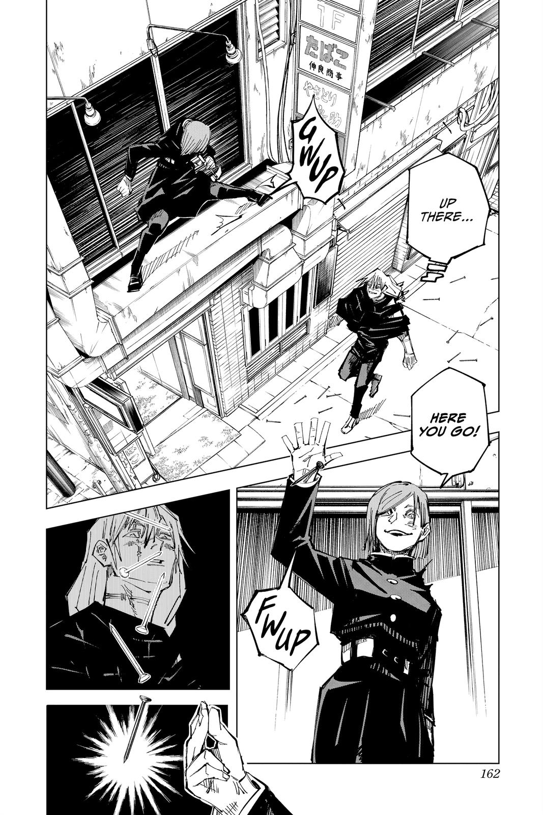 Jujutsu Kaisen Manga Chapter 123 page 13 - The Shibuya Incident, Part 41 scene