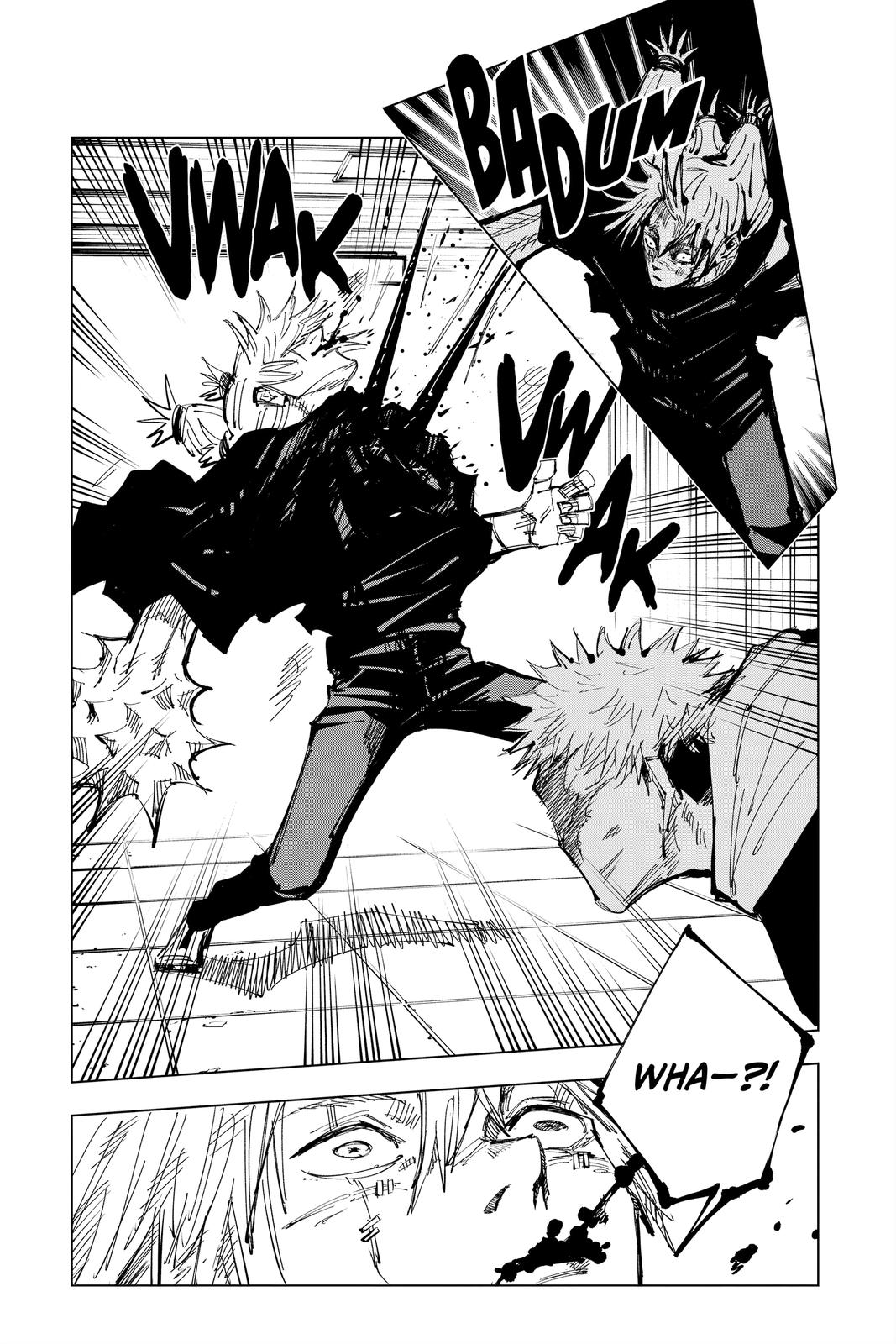 Jujutsu Kaisen Manga Chapter 123 page 18 - The Shibuya Incident, Part 41 scene