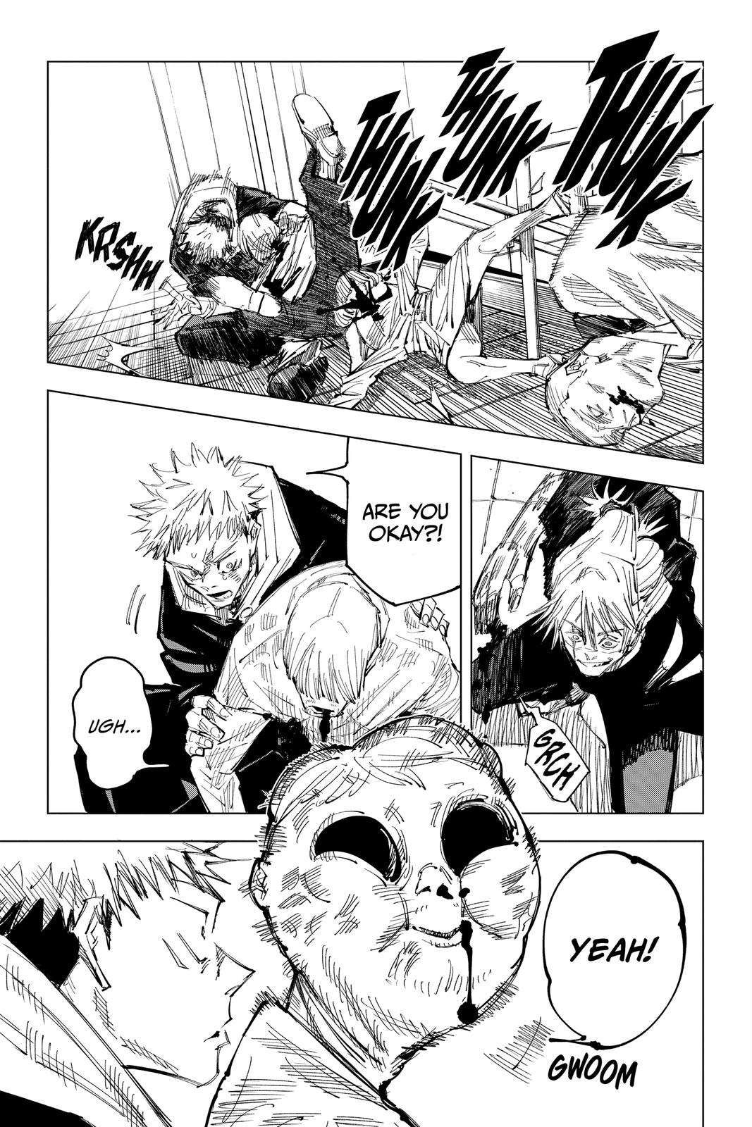 Jujutsu Kaisen Manga Chapter 123 page 6 - The Shibuya Incident, Part 41 scene