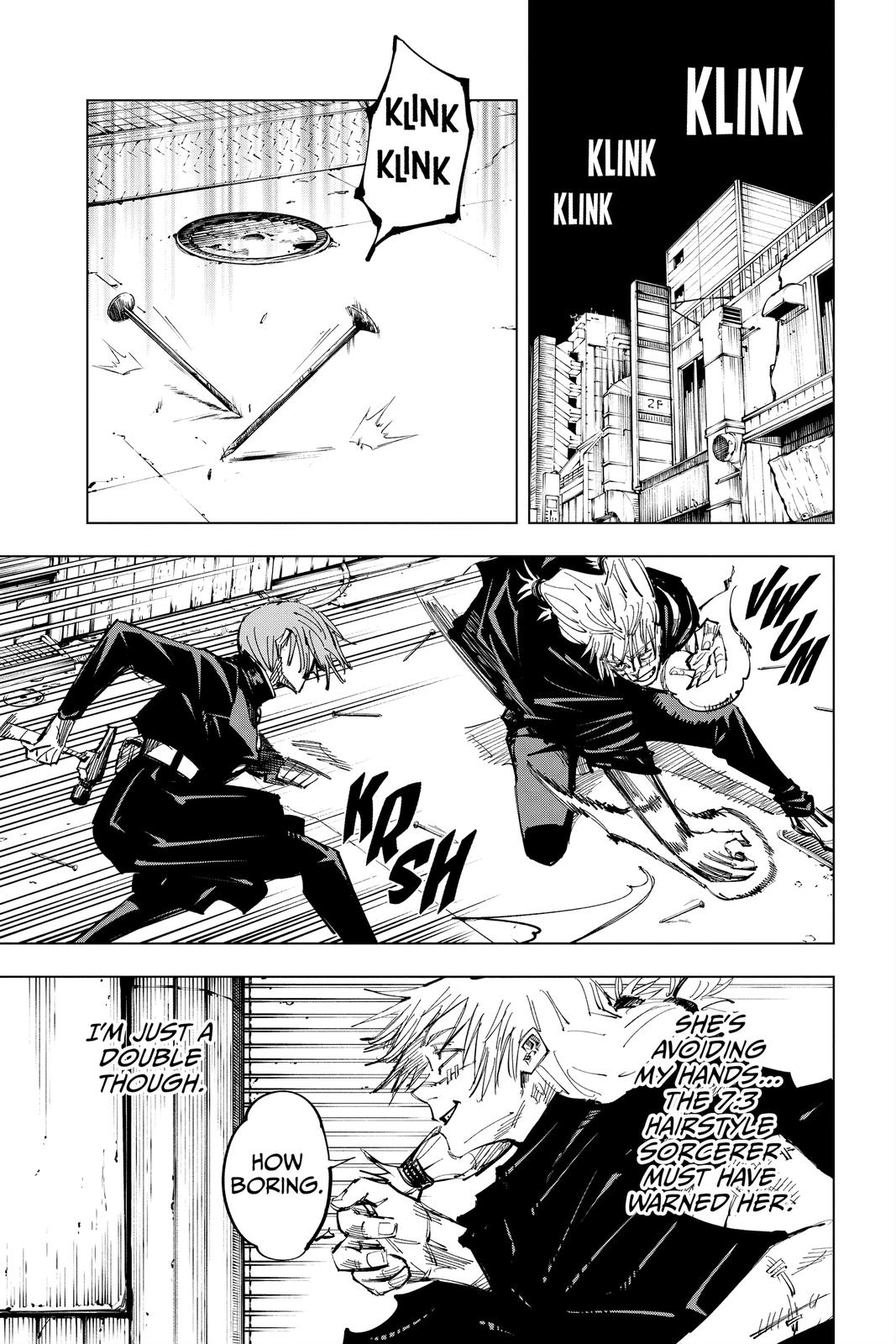 Jujutsu Kaisen Manga Chapter 123 page 8 - The Shibuya Incident, Part 41 scene