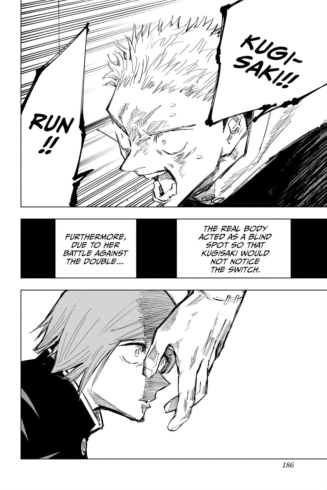 Jujutsu Kaisen Manga Chapter 124 page 13 - The Shibuya Incident, Part 42 scene