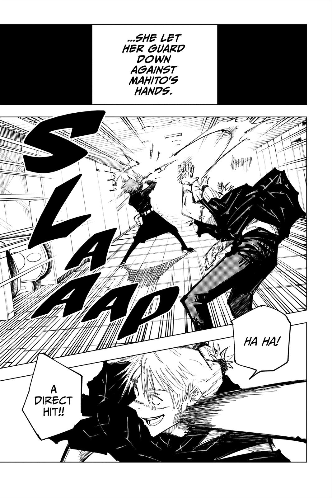 Jujutsu Kaisen Manga Chapter 124 page 14 - The Shibuya Incident, Part 42 scene