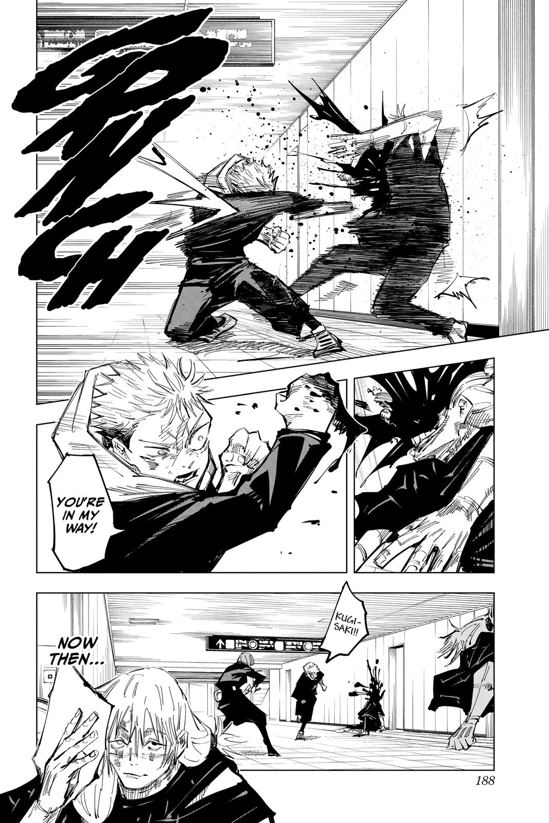 Jujutsu Kaisen Manga Chapter 124 page 15 - The Shibuya Incident, Part 42 scene