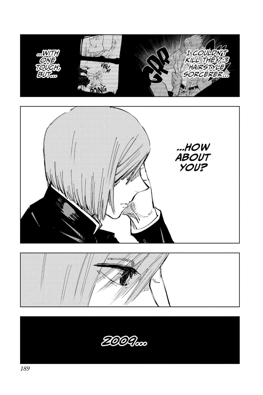 Jujutsu Kaisen Manga Chapter 124 page 16 - The Shibuya Incident, Part 42 scene