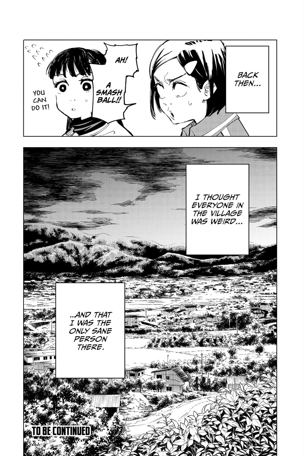 Jujutsu Kaisen Manga Chapter 124 page 18 - The Shibuya Incident, Part 42 scene
