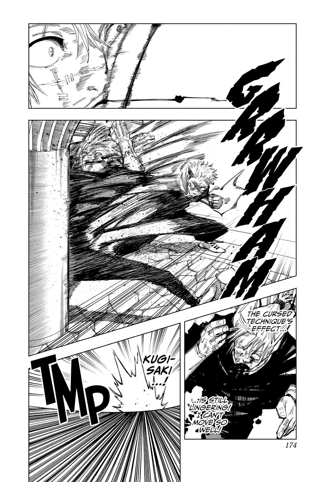 Jujutsu Kaisen Manga Chapter 124 page 2 - The Shibuya Incident, Part 42 scene