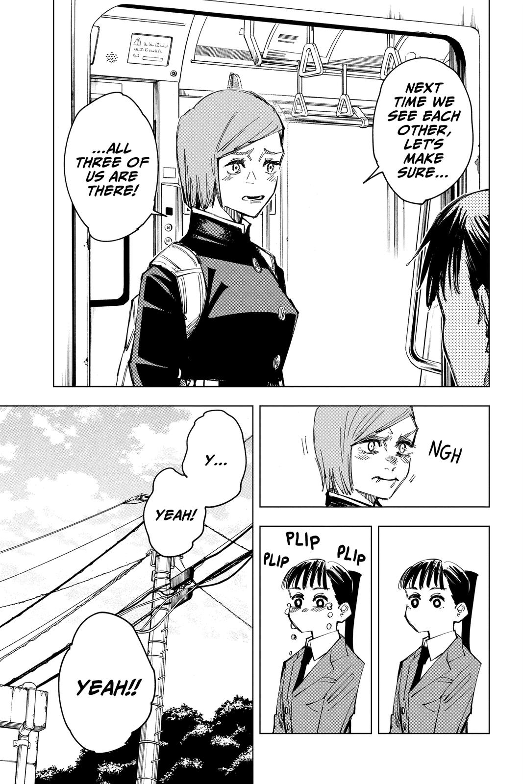 Jujutsu Kaisen Manga Chapter 125 page 17 - A Story About that Girl scene
