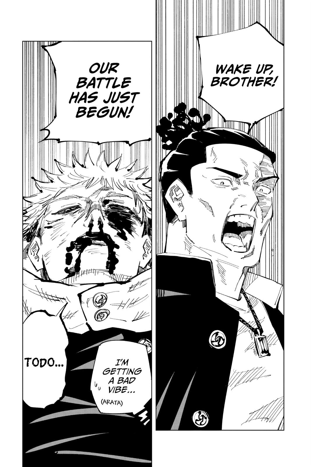 Jujutsu Kaisen Manga Chapter 126 page 17 - The Shibuya Incident, Part 43 scene