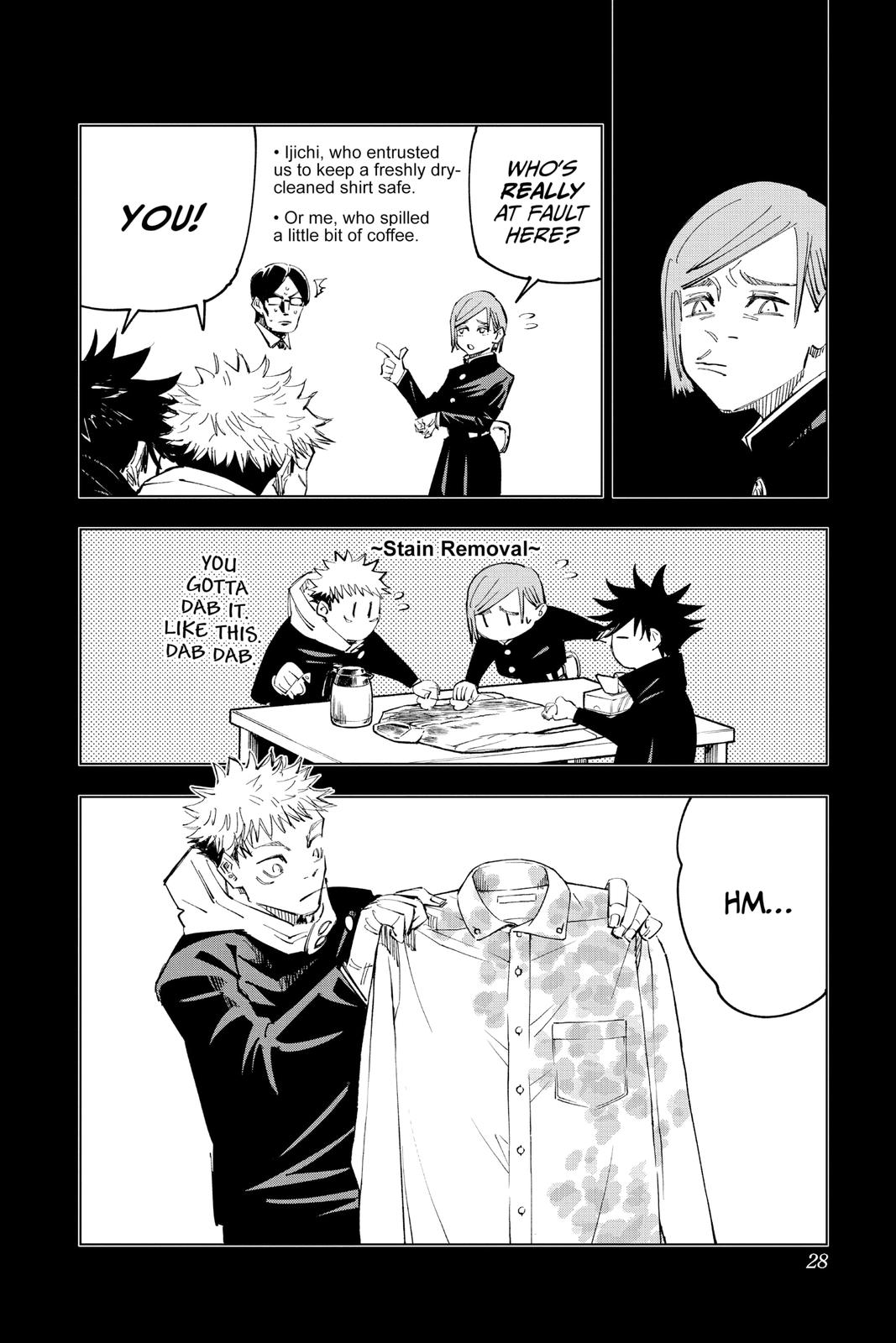 Jujutsu Kaisen Manga Chapter 126 page 2 - The Shibuya Incident, Part 43 scene