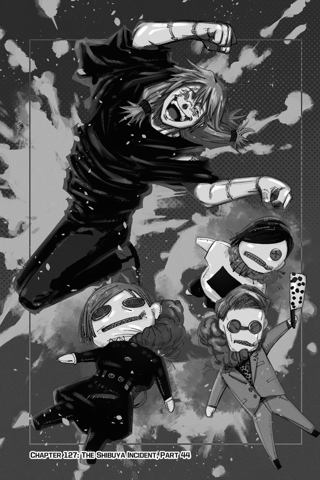 Jujutsu Kaisen Manga Chapter 127 page 1 - The Shibuya Incident, Part 44 scene