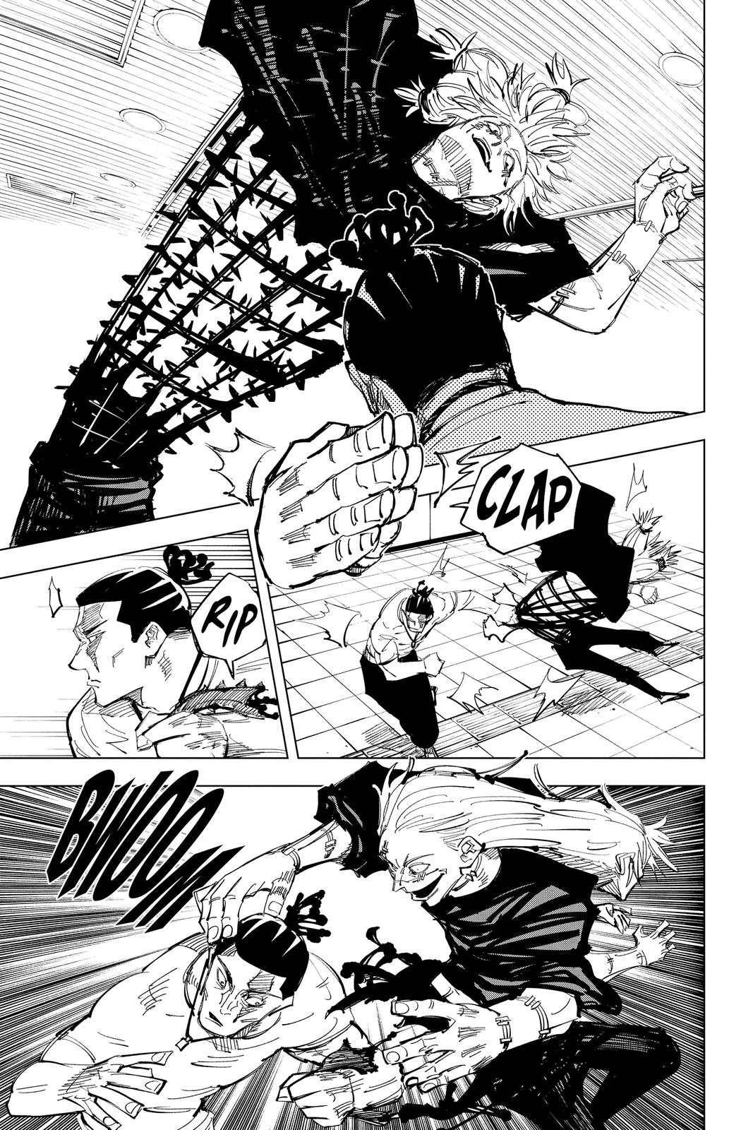 Jujutsu Kaisen Manga Chapter 127 page 14 - The Shibuya Incident, Part 44 scene