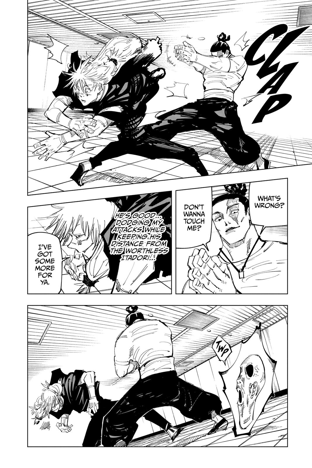 Jujutsu Kaisen Manga Chapter 127 page 15 - The Shibuya Incident, Part 44 scene