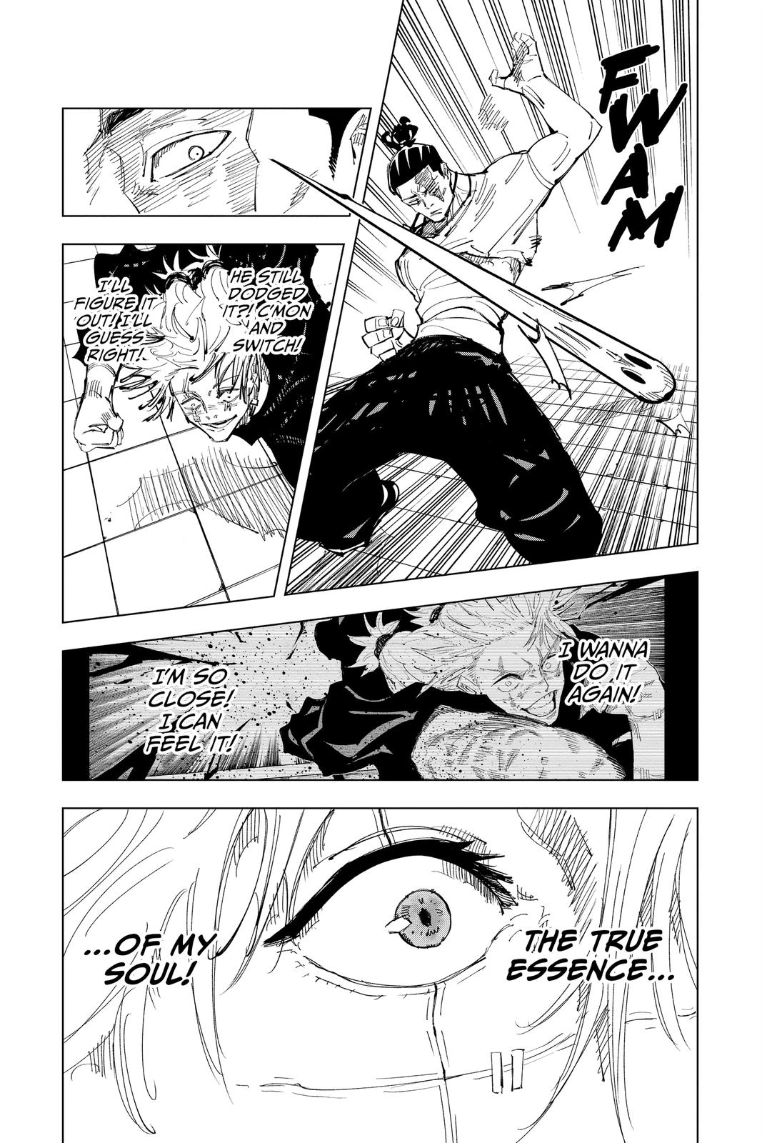 Jujutsu Kaisen Manga Chapter 127 page 16 - The Shibuya Incident, Part 44 scene