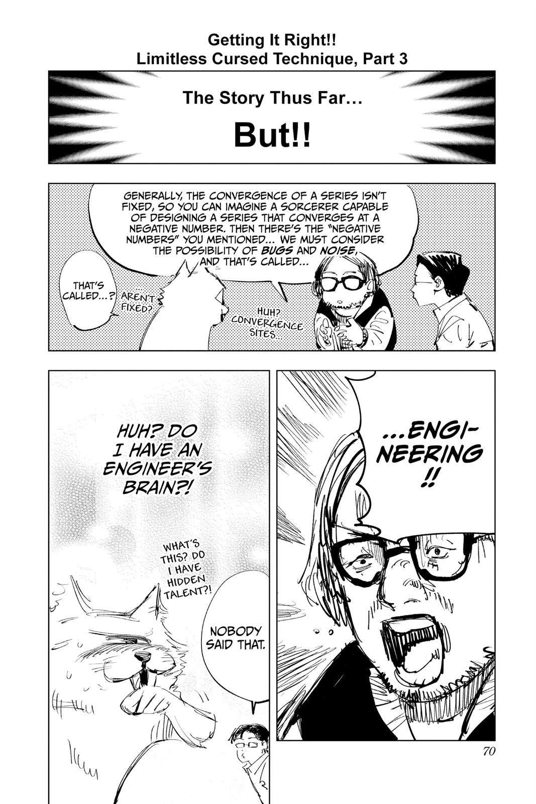 Jujutsu Kaisen Manga Chapter 127 page 22 - The Shibuya Incident, Part 44 scene