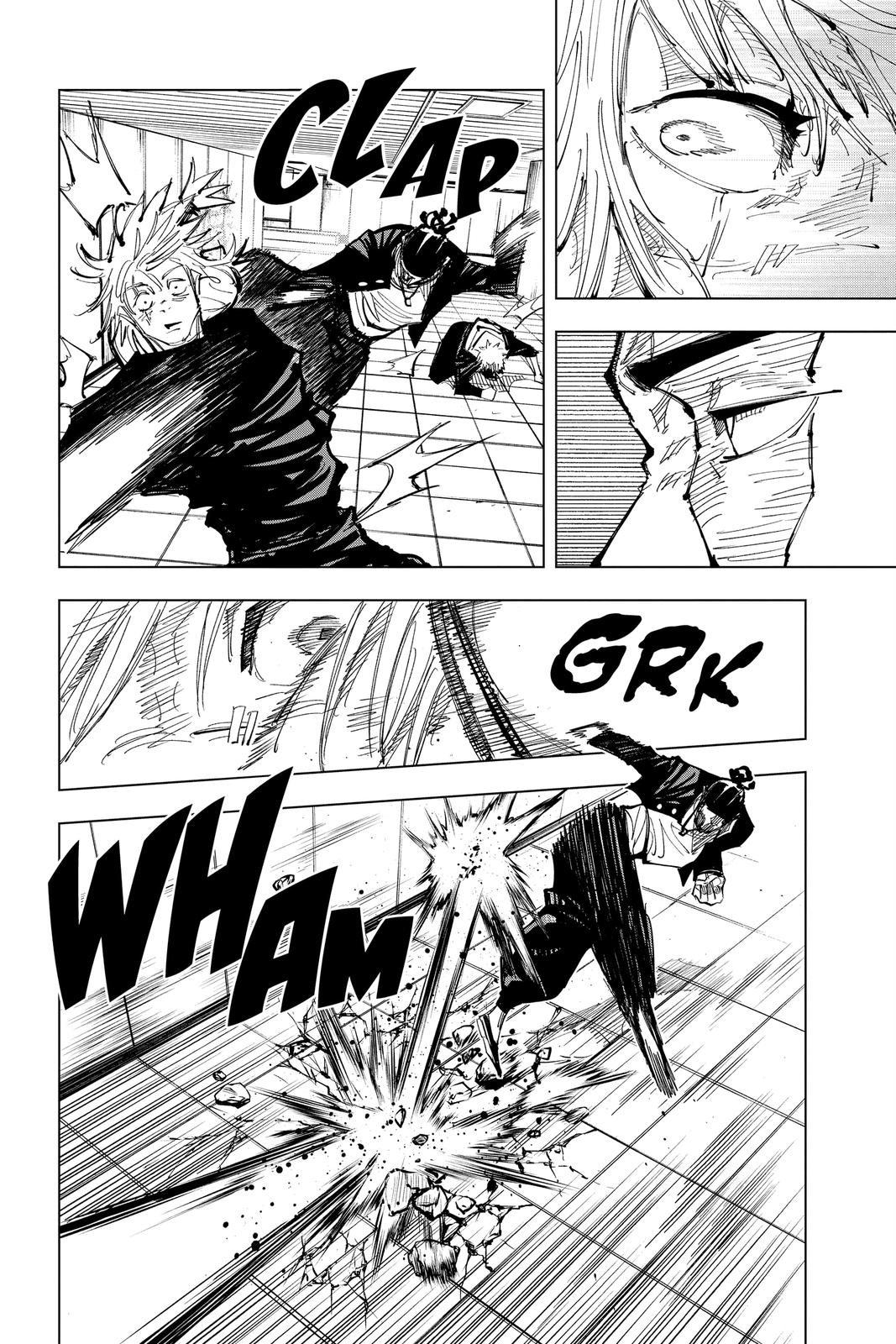 Jujutsu Kaisen Manga Chapter 127 page 7 - The Shibuya Incident, Part 44 scene