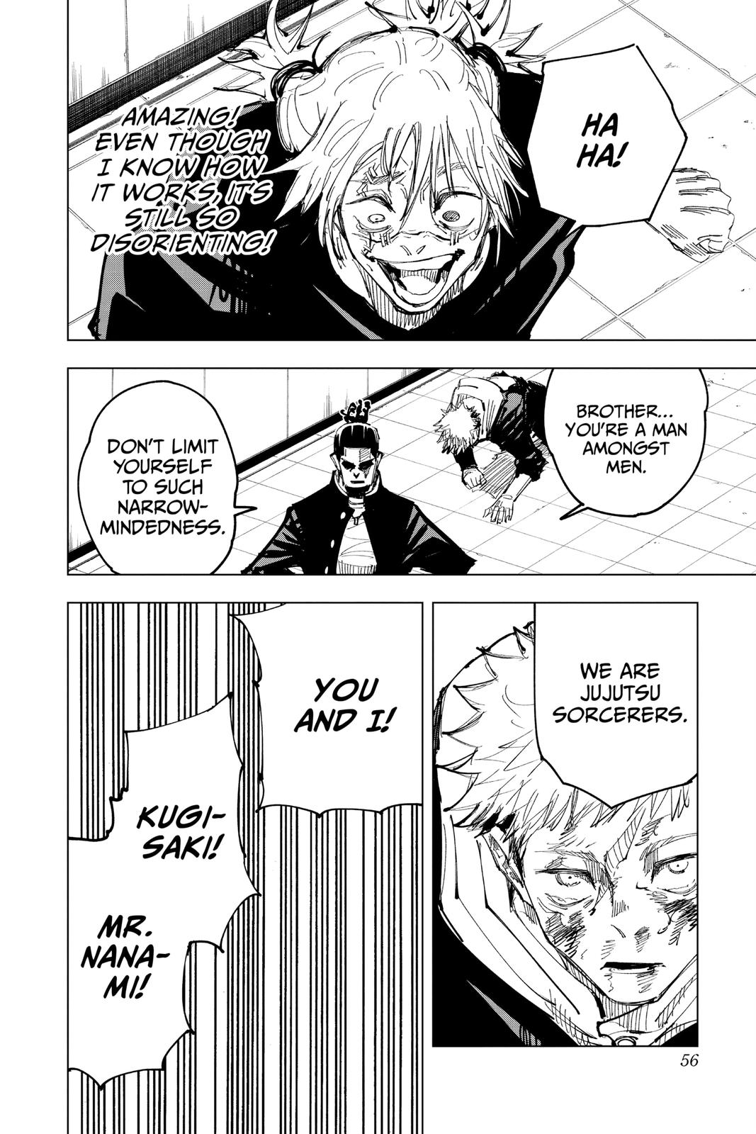 Jujutsu Kaisen Manga Chapter 127 page 9 - The Shibuya Incident, Part 44 scene