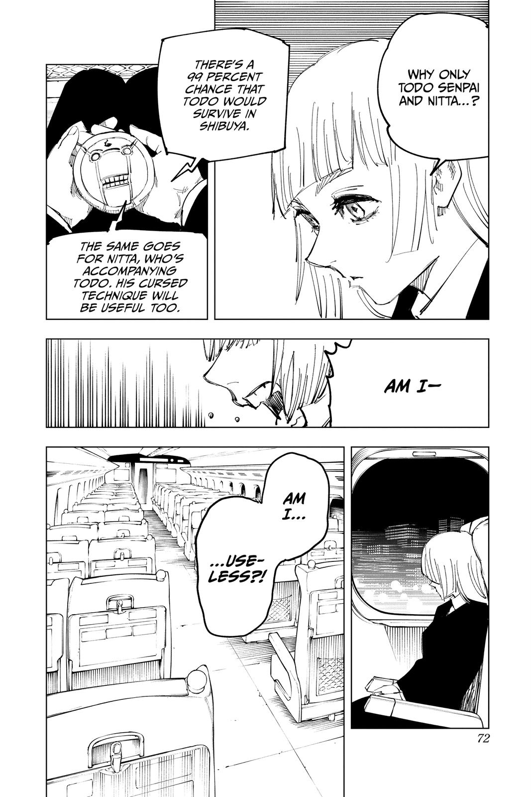Jujutsu Kaisen Manga Chapter 128 page 2 - The Shibuya Incident, Part 45 scene