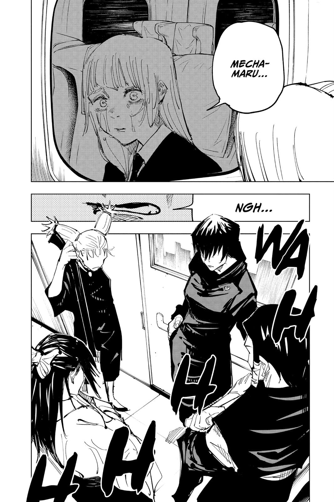 Jujutsu Kaisen Manga Chapter 128 page 6 - The Shibuya Incident, Part 45 scene