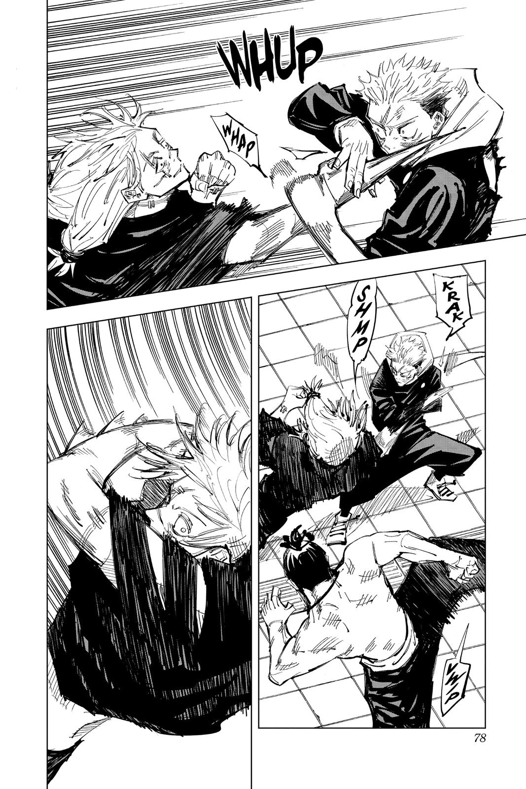 Jujutsu Kaisen Manga Chapter 128 page 8 - The Shibuya Incident, Part 45 scene